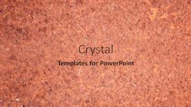  Presentation with abstract red - Presentation theme having red-grunge-stone-textured-wall background and a coral colored foreground