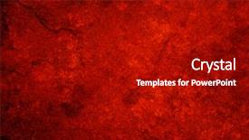  Presentation with gold red - Presentation design having red grunge wall surface background and a crimson colored foreground