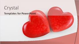  Presentation with donation - Slide deck with red-heart-and-donation-concepts background and a lemonade colored foreground