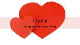  Presentation with hearts - Beautiful slide deck featuring using mobile phone - fraud hacker backdrop and a  colored foreground.