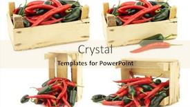  Presentation with jalapeno - Slide deck enhanced with red-hot-chili-and-green background and a lemonade colored foreground