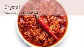  Presentation with chili - Amazing slide deck having red-hot-chili-paste backdrop and a lemonade colored foreground