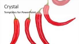  Presentation with peppers - Beautiful PPT theme featuring desert landscape in the namibrand nature reserve in namibia backdrop and a tawny brown colored foreground