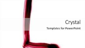  Presentation with white letters - Theme enhanced with red letters written with a pen on a white background background and a white colored foreground