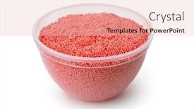  Presentation with modeling - Beautiful PPT layouts featuring red-modeling-foam-beads-clay backdrop and a lemonade colored foreground