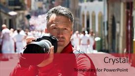 Presentation with red and white festive - Presentation theme enhanced with red necktie 06 july 2016 background and a crimson colored foreground