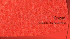  Presentation with fabric - Slide set featuring red nonwoven polypropylene fabric texture background and a red colored foreground
