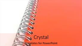  Presentation with theater curtains red draped stage - Colorful slides enhanced with red notebook isolated close up backdrop and a red colored foreground