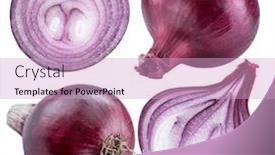  Presentation with red onion - Amazing presentation having red onion bulbs and cross sections of onion file contains clipping path for each items backdrop and a lemonade colored foreground