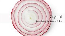  Presentation with red onion - PPT theme enhanced with red-onion-shallot-isolated background and a white colored foreground