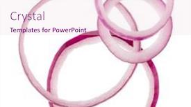  Presentation with red onion - Slide deck enhanced with red-onion-slices-isolated background and a  colored foreground