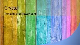  Presentation with yellow wood texture and - Cool new PPT theme with red panels - olorful wooden background texture multicolored backdrop and a gold colored foreground