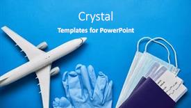  Presentation with sailing - Amazing presentation theme having red-paper-boat-sailing-out backdrop and a teal colored foreground