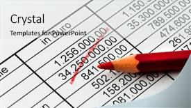  Presentation with turquoise sheet music - Slides having red pen ans a sheet background and a white colored foreground