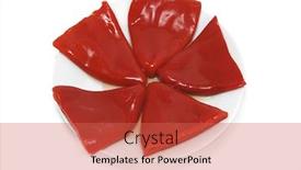  Presentation with peppers - PPT layouts featuring red peppers background and a red colored foreground