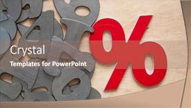  Presentation with abstract red - PPT layouts having red percents sign abstract background sale advertising template original poster for discount sale banner with silver digits background with percent symbol concept of discount background and a coral colored foreground