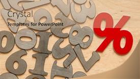  Presentation with abstract red - PPT theme featuring red percents sign abstract background sale advertising template original poster for discount sale banner with silver digits background with percent symbol concept of discount background and a coral colored foreground