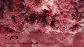  Presentation with red planet - Cool new slide set with red planet - background backdrop and a red colored foreground