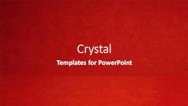  Presentation with plaster - PPT layouts having red-plaster-wall-old-grunge background and a crimson colored foreground