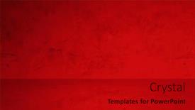  Presentation with plaster - Slide deck having red-plaster-wall-old-grunge background and a crimson colored foreground