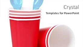  Presentation with red white blue - 