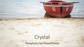  Presentation with rowing - Theme enhanced with red-rowing-boat-with-number background and a cream colored foreground