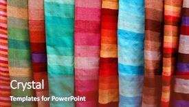  Presentation with moroccan - Presentation design enhanced with red rug - moroccan stuff in essaouira africa background and a tawny brown colored foreground