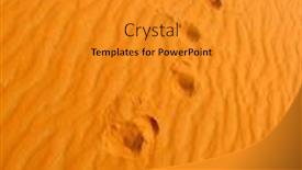  Presentation with saudi arabia - Amazing theme having red sand arabian desert near backdrop and a gold colored foreground