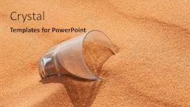  Presentation with riyadh - Slide set having red-sand-arabian-desert-near background and a coral colored foreground