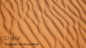  Presentation with riyadh - Presentation theme featuring red-sand-arabian-desert-near background and a gold colored foreground