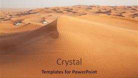  Presentation with saudi arabia - Amazing presentation theme having red-sand-arabian-desert-near backdrop and a red colored foreground