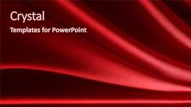  Presentation with satin - Audience pleasing presentation theme consisting of red satin - silk backdrop and a black colored foreground