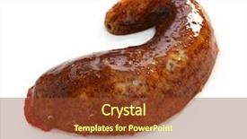  Presentation with sea cucumber - Cool new presentation theme with red sea cucumber aka namako backdrop and a tawny brown colored foreground