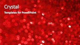  Presentation with glitter - Slides having red shiny glitter holiday beautiful background and a crimson colored foreground