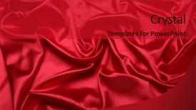  Presentation with silk - Amazing theme having red silk fabric background backdrop and a crimson colored foreground