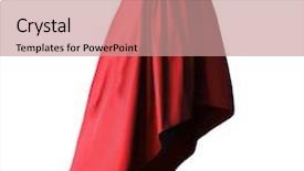  Presentation with red white blue patriotic - Slide deck consisting of red skirt on a white background and a coral colored foreground