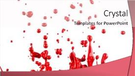  Presentation with splashing - Audience pleasing presentation design consisting of sweet food or sex for brighten moods smiling woman having fun holds chocolate muffin cake on her chest blue background backdrop and a light blue colored foreground