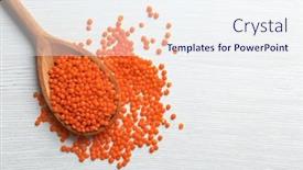  Presentation with lentils - 