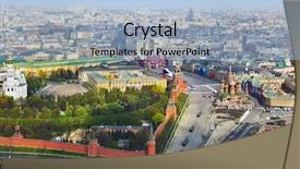  Presentation with victory - Slides featuring red square - parade of victory day background and a light blue colored foreground