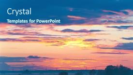  Presentation with rural - PPT layouts having red-sunbeams-rural-landscape and a ocean colored foreground