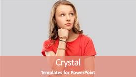  Presentation with bangles - Audience pleasing slide set consisting of red t-shirt with bangles backdrop and a coral colored foreground