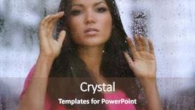  Presentation with kiss - Theme with red tear drops - kiss the rain background and a  colored foreground