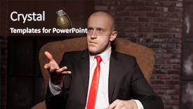  Presentation with murderer - Audience pleasing slide set consisting of red tie tosses a grenade backdrop and a  colored foreground