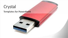  Presentation with lgbt diversity rainbow flag isolated - Beautiful PPT theme featuring red usb flash drive isolated backdrop and a white colored foreground