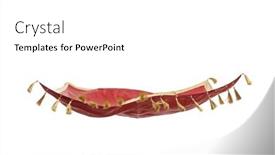  Presentation with red carpet - PPT theme consisting of red-velvet-flying-carpet-isolated background and a white colored foreground