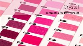  Presentation with color pink - Slide set consisting of red-violet-and-pink-color background and a coral colored foreground