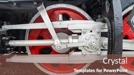  Presentation with steam train - Cool new presentation with red-wheels-of-a-steam backdrop and a tawny brown colored foreground