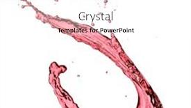  Presentation with abstract red - 