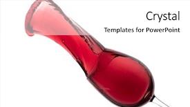  Presentation with splashing - Theme enhanced with red wine splashing out of a glass isolated on white background and a white colored foreground