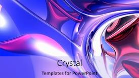  Presentation with wires - Presentation theme having red wires in blue light 02 background and a light blue colored foreground